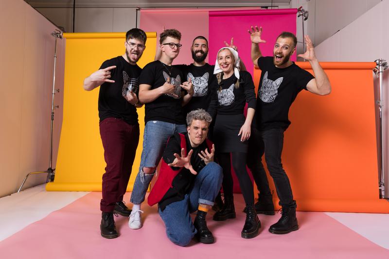 Baby Lasagna from Croatia in the Eurovision Song Contest 2024 official portrait studio