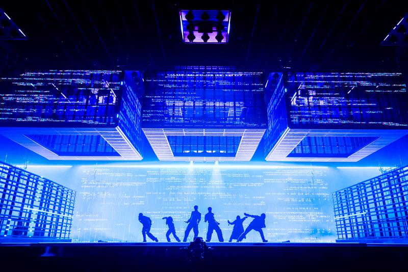 Marcus & Martinus rehearsing Unforgettable for Sweden at the First Rehearsal of the Grand Final at Malmö Arena
