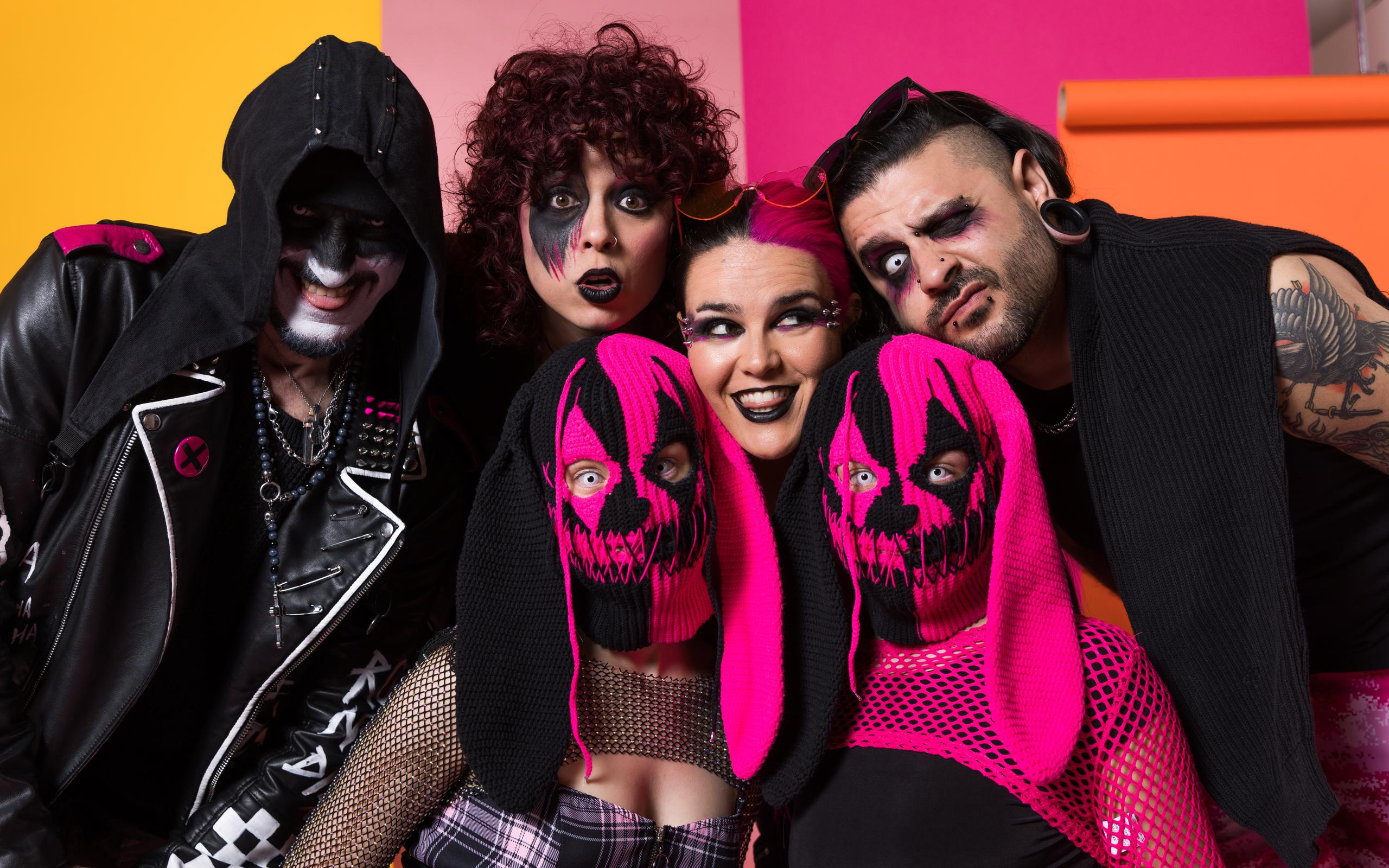 MEGARA from San Marino in the Eurovision Song Contest 2024 official portrait studio