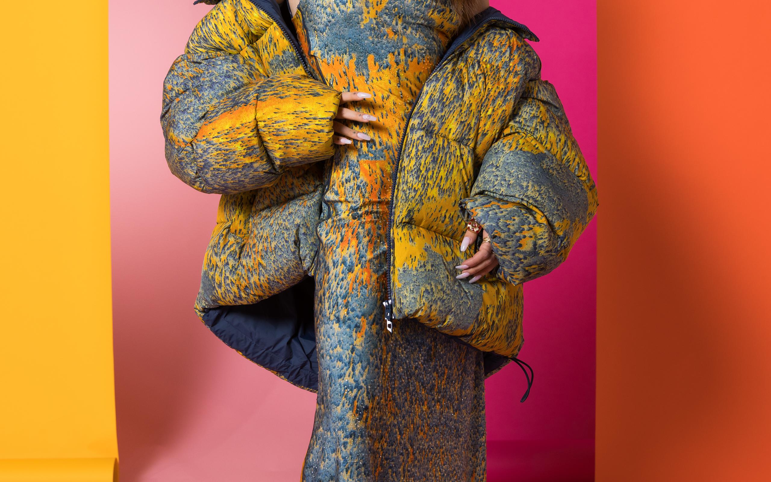 Angelina Mango from Italy in the Eurovision Song Contest 2024 official portrait studio