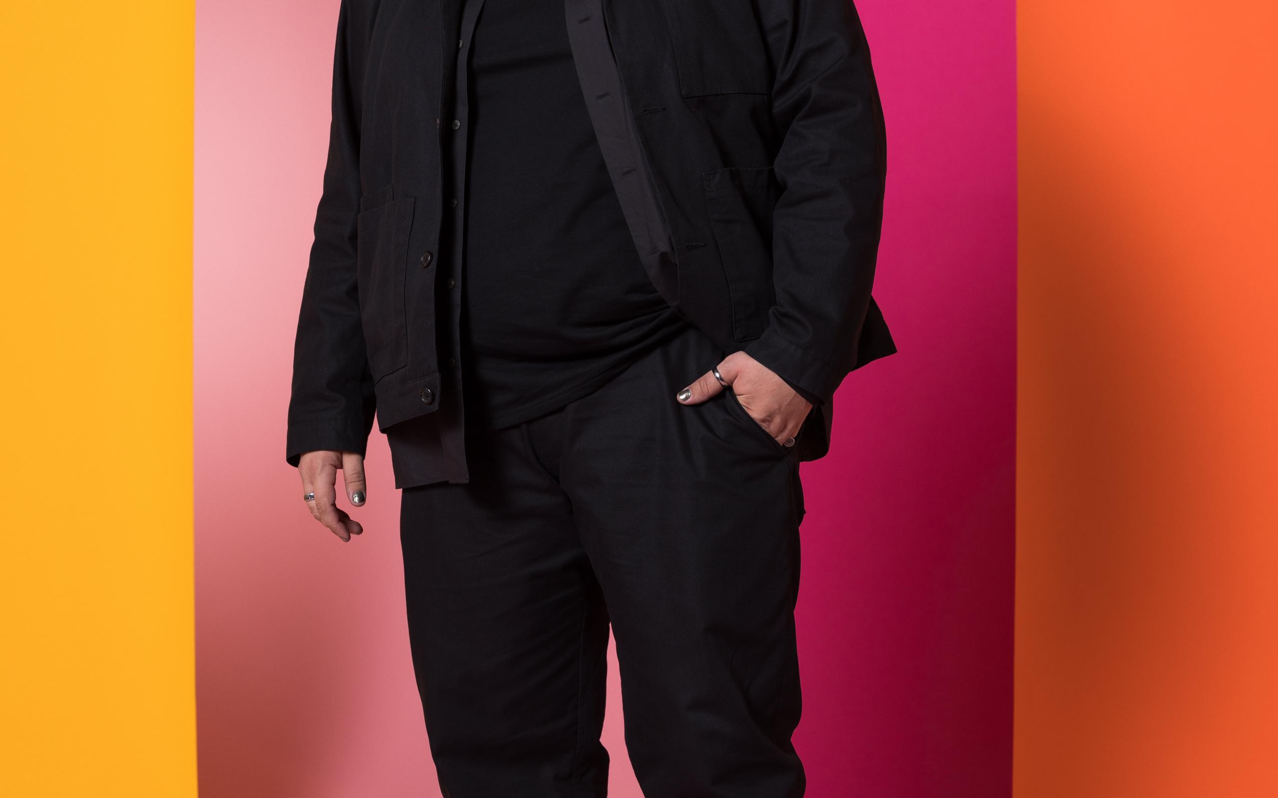 ISAAK from Germany in the Eurovision Song Contest 2024 official portrait studio