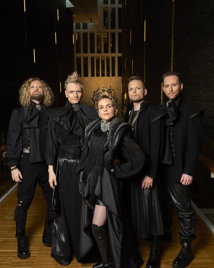 Gåte representing Norway at the Opening Ceremony at Malmö Live 