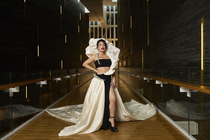 BESA representing Albania at the Opening Ceremony at Malmö Live 