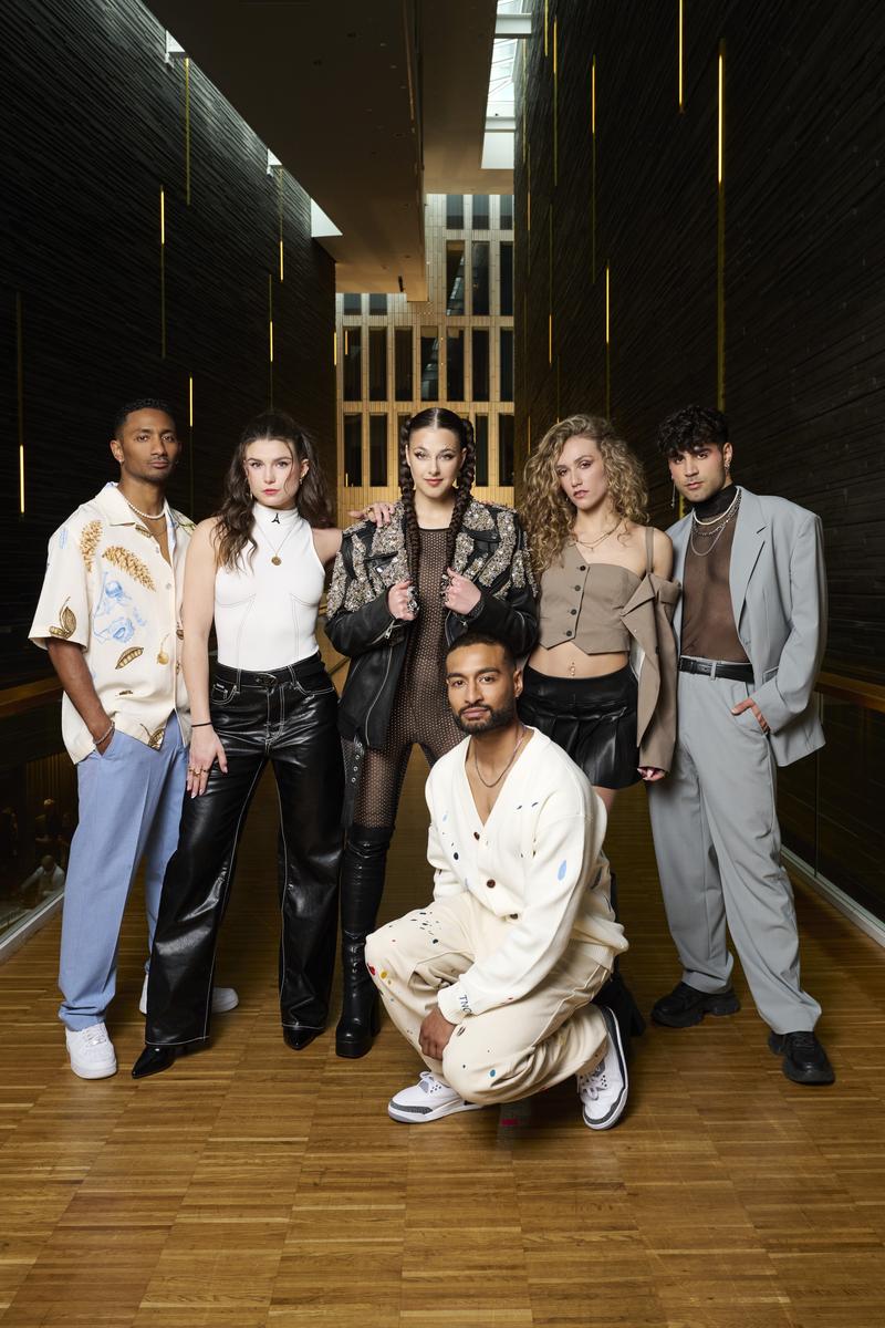 TALI representing Luxembourg at the Opening Ceremony at Malmö Live 