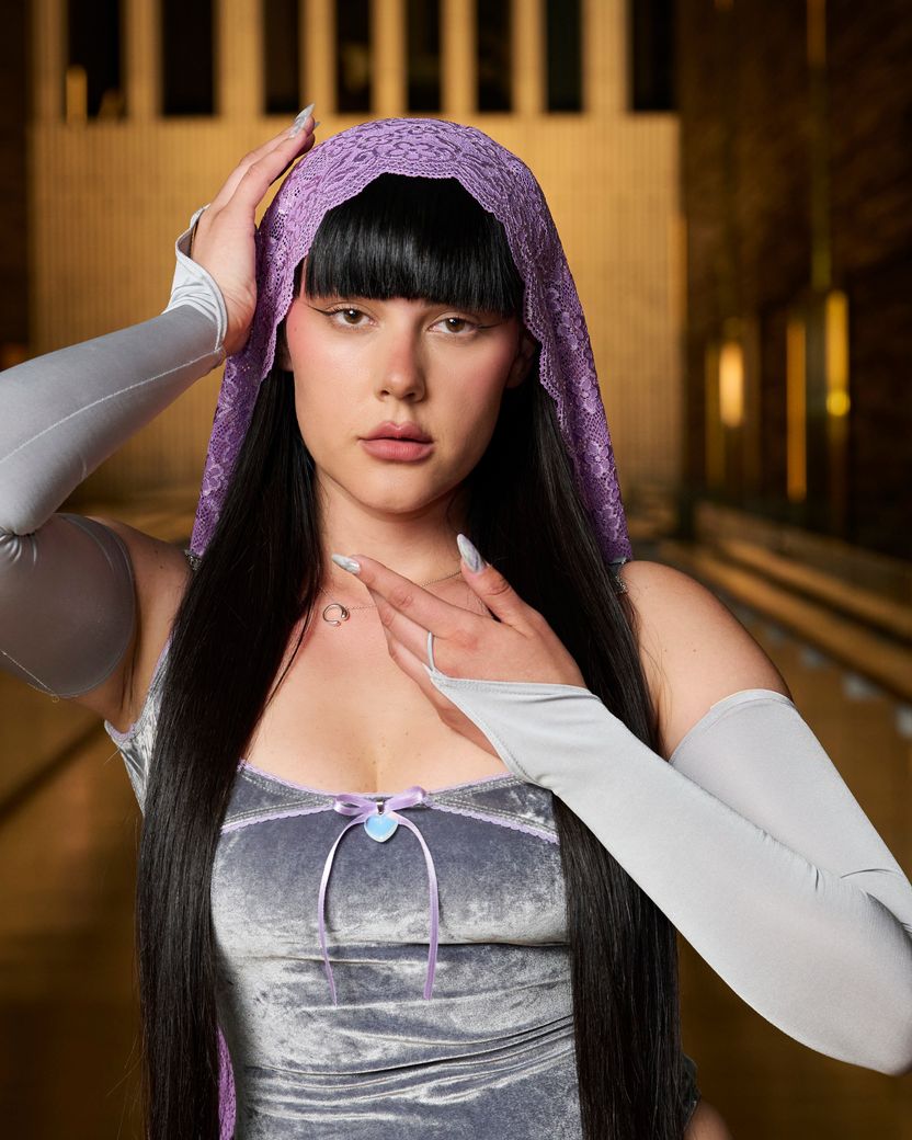 TEYA DORA  representing Serbia at the Opening Ceremony at Malmö Live 