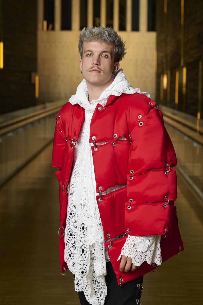 Baby Lasagna representing Rim Tim Tagi Dimat the Opening Ceremony at Malmö Live