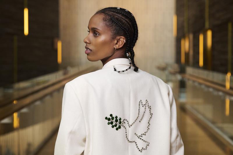 SABA representing Denmark at the Opening Ceremony at Malmö Live 