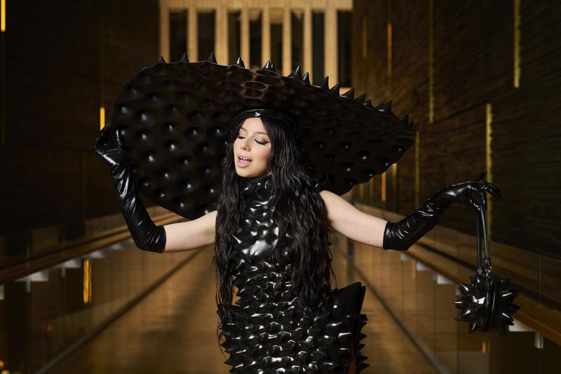 Sarah Bonnici representing Malta at the Opening Ceremony at Malmö Live 
