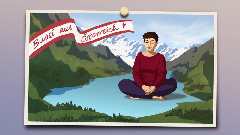 Sketches of the planned design of the Vienna 2026 Postcards