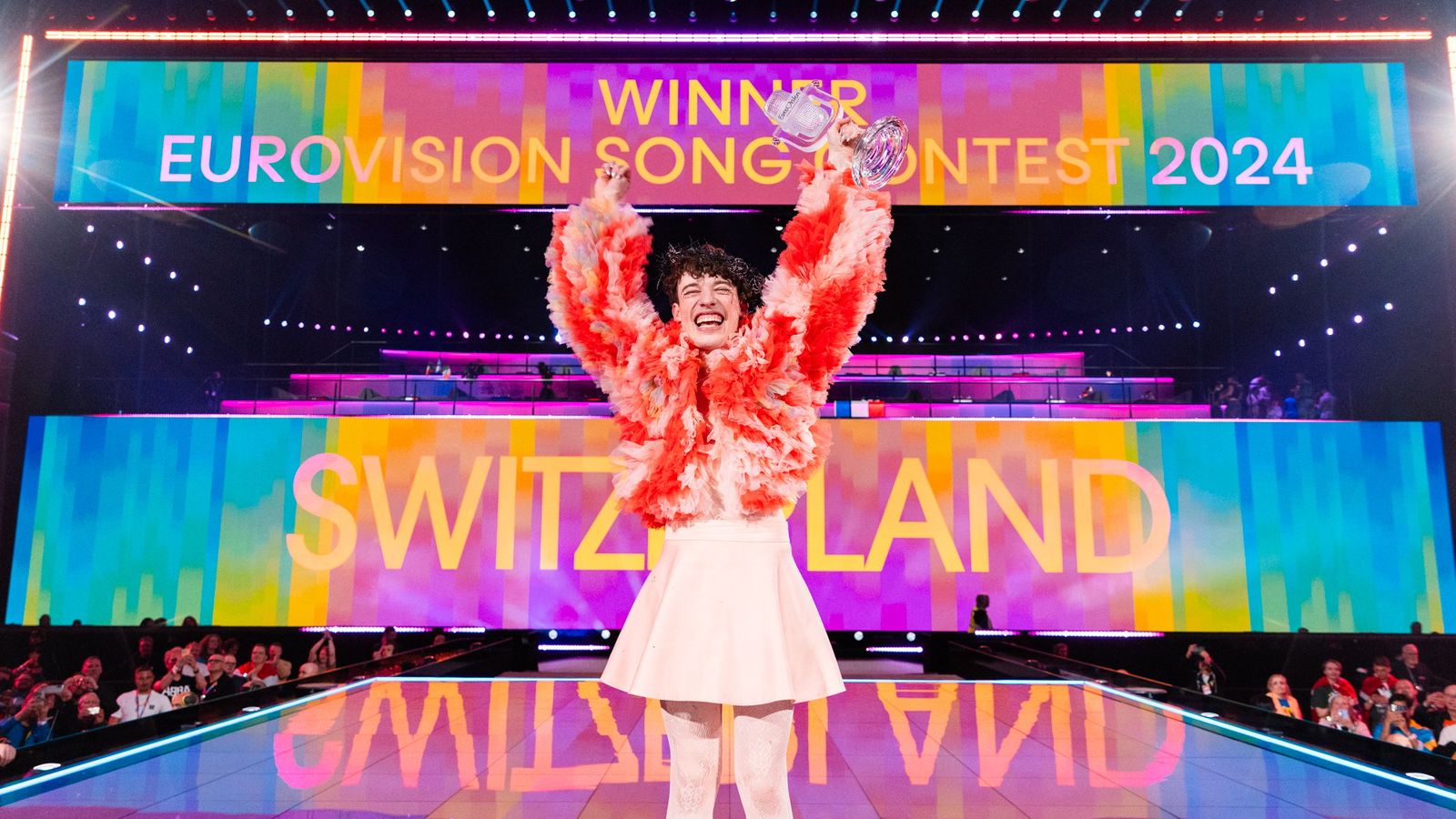 Switzerland wins the 68th Eurovision Song Contest with the song The Code by Nemo