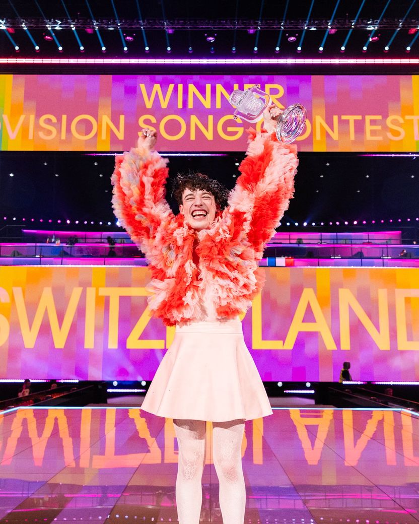 Switzerland wins the 68th Eurovision Song Contest with the song The Code by Nemo
