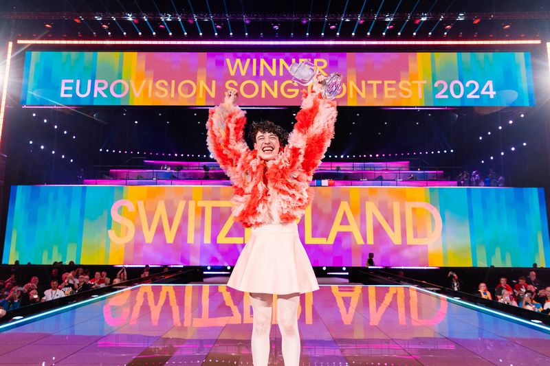Switzerland wins the 68th Eurovision Song Contest with the song The Code by Nemo