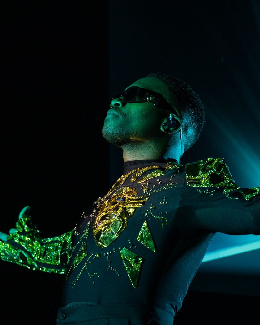 TVORCHI rehearsing Heart of Steel for Ukraine at the First Rehearsal of the Grand Final at Liverpool Arena 