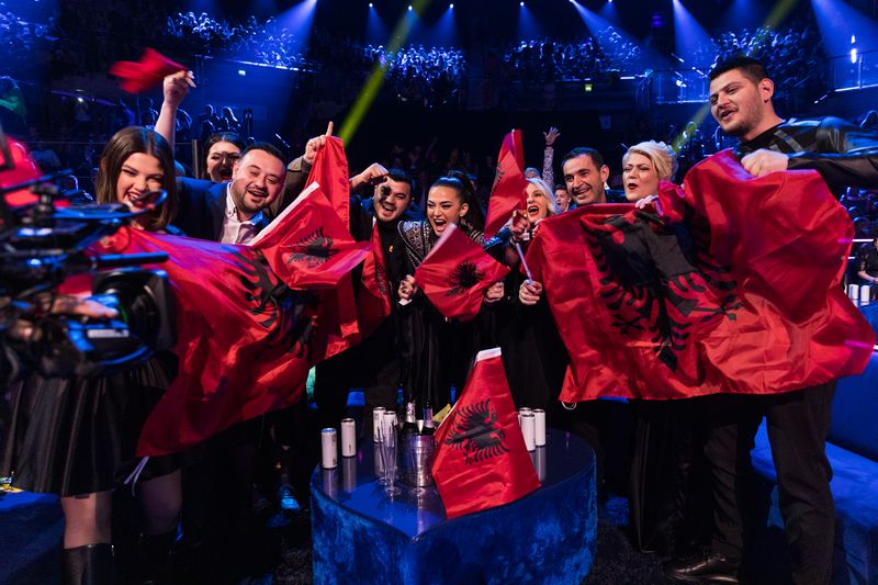All the action from the Green Room during the Eurovision 2023 Second Semi-Final in Liverpool
