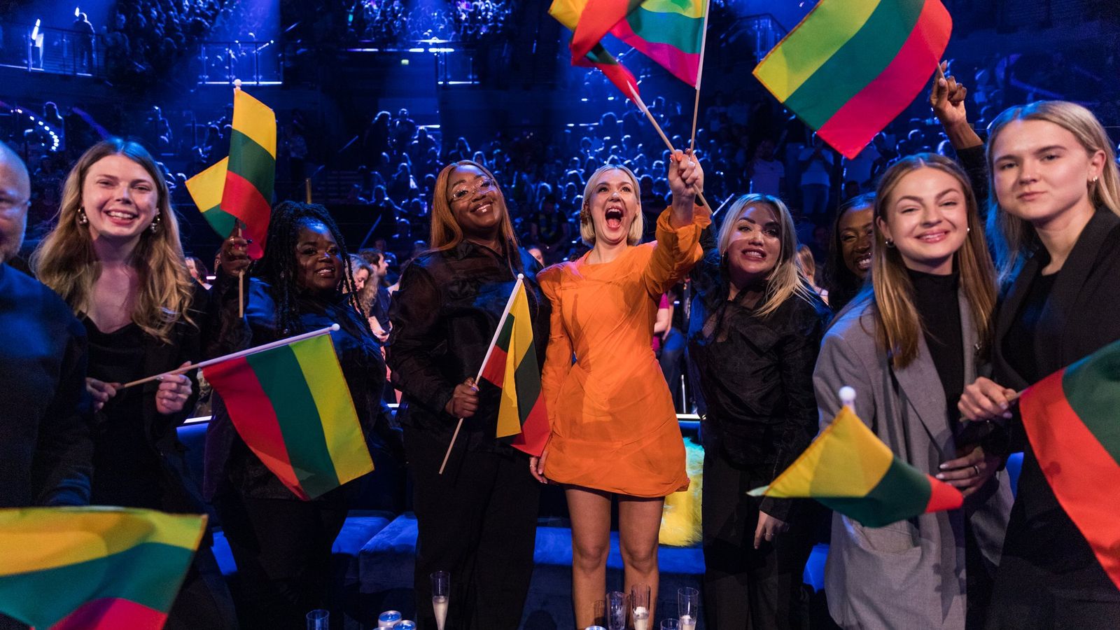 All the action from the Green Room during the Eurovision 2023 Second Semi-Final in Liverpool
