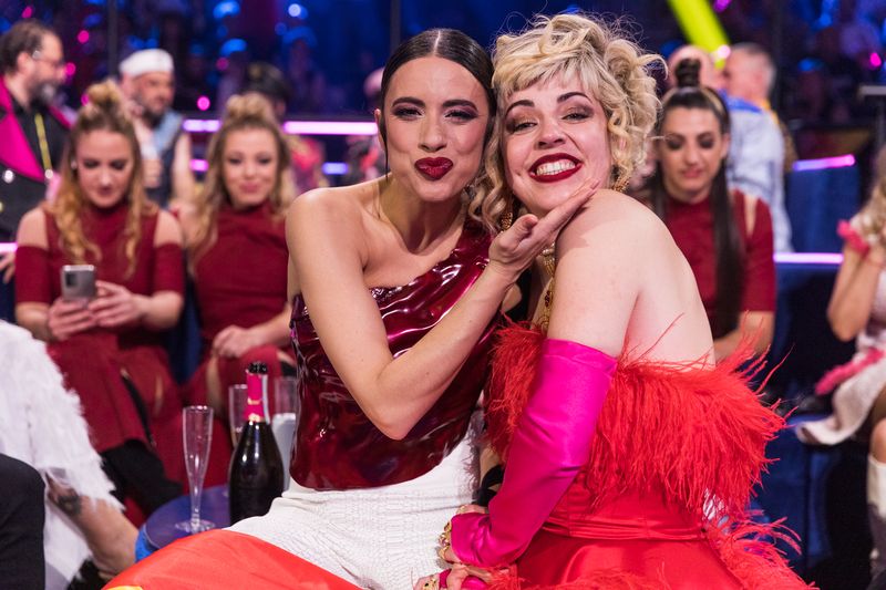 All the action from the Green Room during the Eurovision 2023 Grand Final in Liverpool