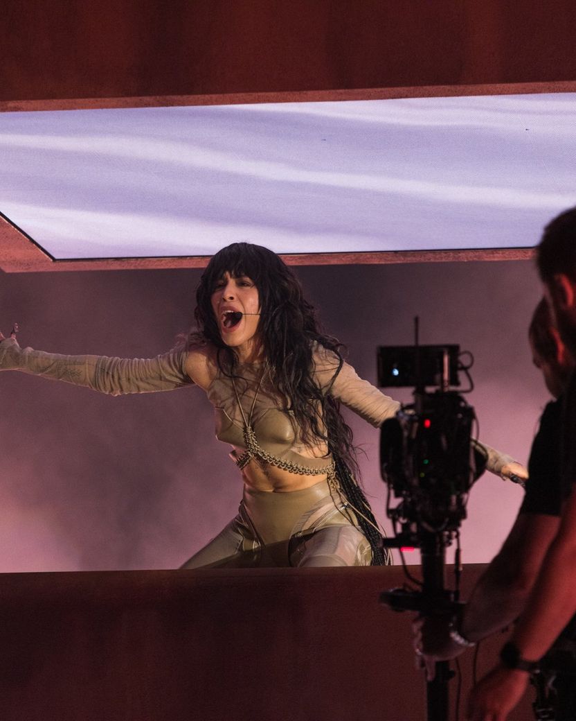 Loreen performed Tattoo for Sweden at the Grand Final at Liverpool Arena