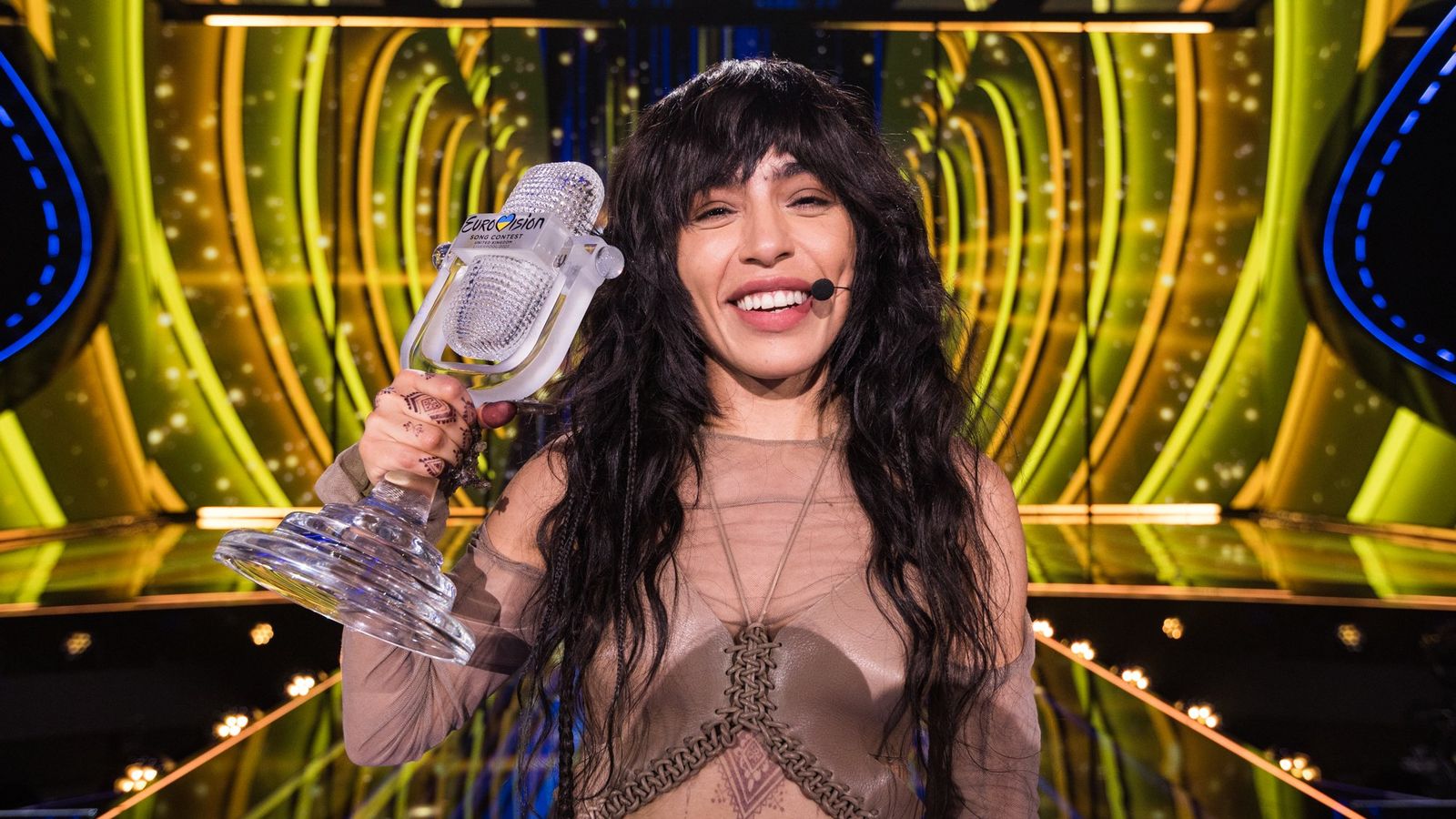 Loreen from Sweden, winner of the Eurovision Song Contest 2023