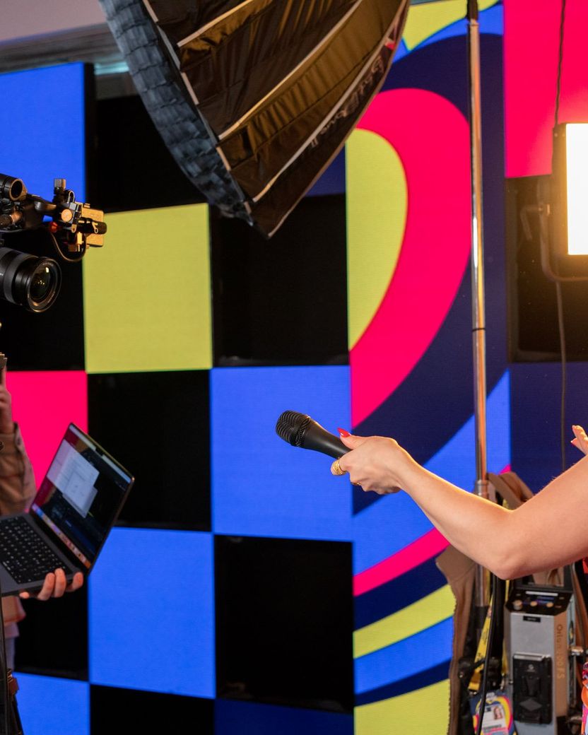 Portugal's Mimicat in our Eurovision Song Contest studio