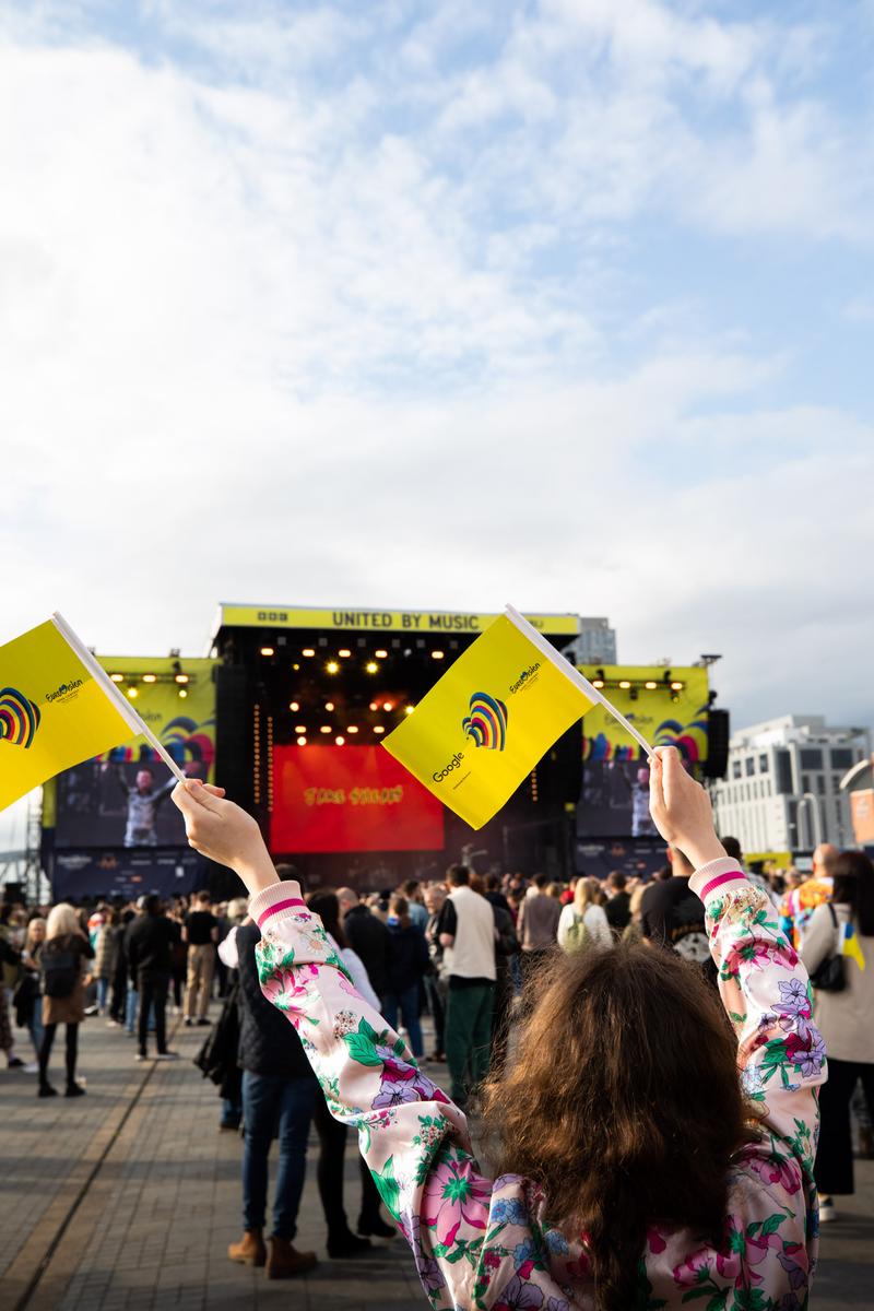 The Eurovision Village in Liverpool
