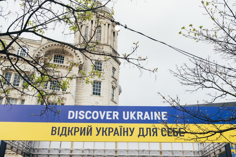 The Eurovision Village, Pier Head, Liverpool