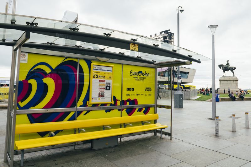 The Eurovision Village, Pier Head, Liverpool