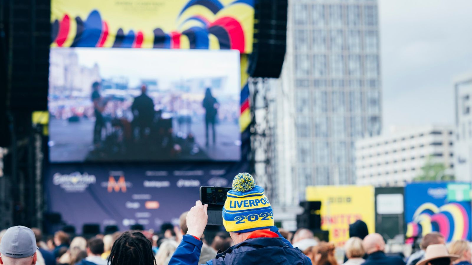 The Eurovision Village, Pier Head, Liverpool