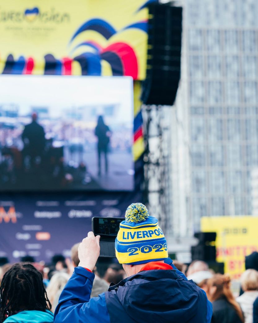 The Eurovision Village, Pier Head, Liverpool