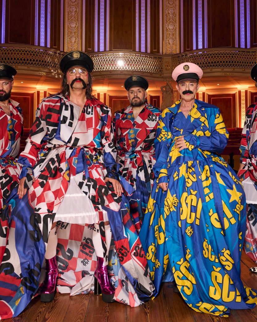 Let 3 from Croatia attending the Turquoise Carpet event at St. George’s Hall, Liverpool.