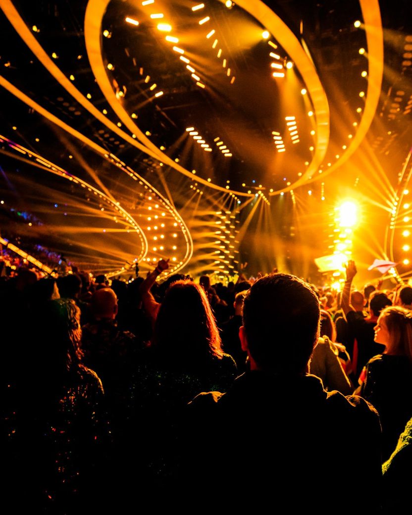 In amongst the audience at the First Semi-Final, Liverpool 2023