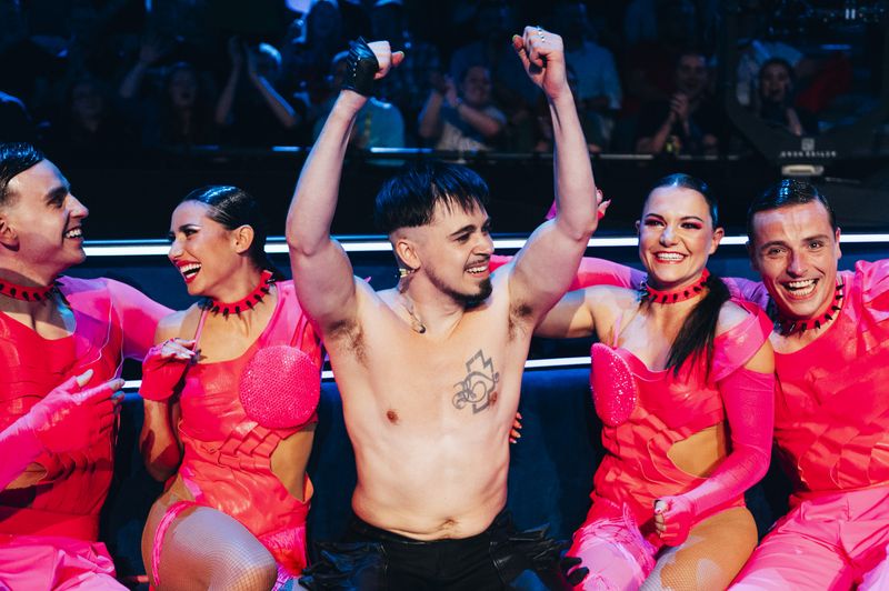 Reactions in the Green Room at the First Semi-Final at Liverpool Arena
