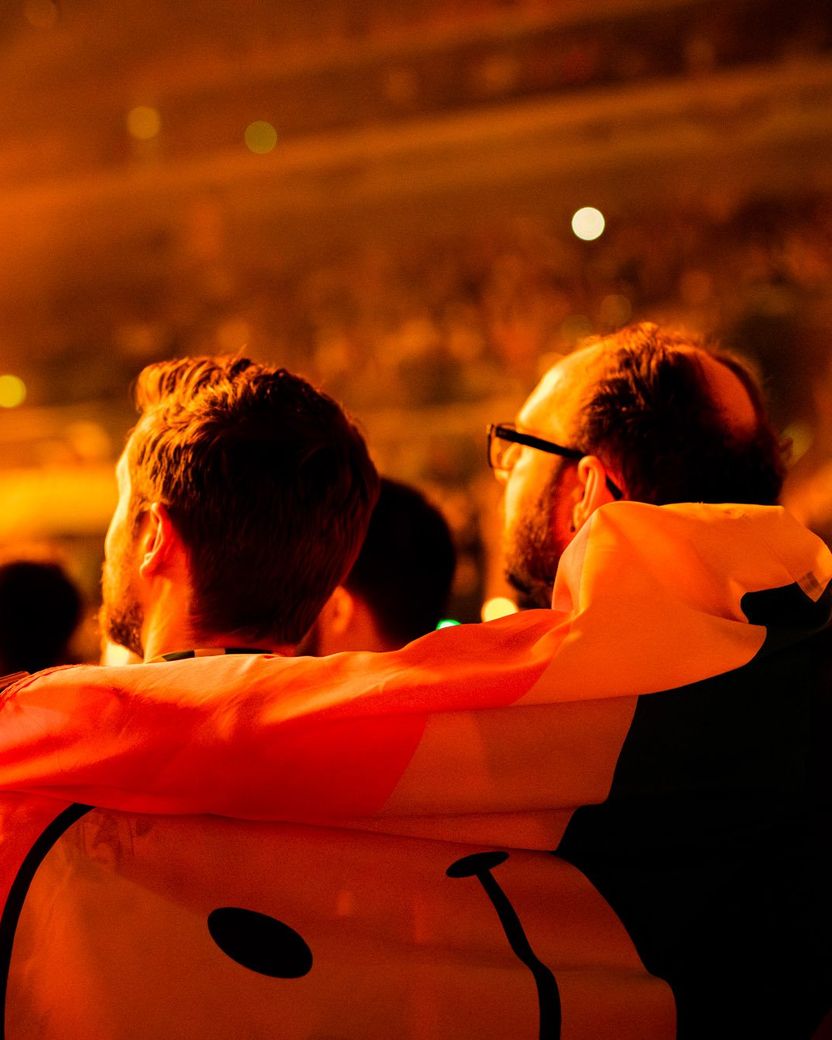 The audience in attendance at Second Semi-Final at Liverpool Arena