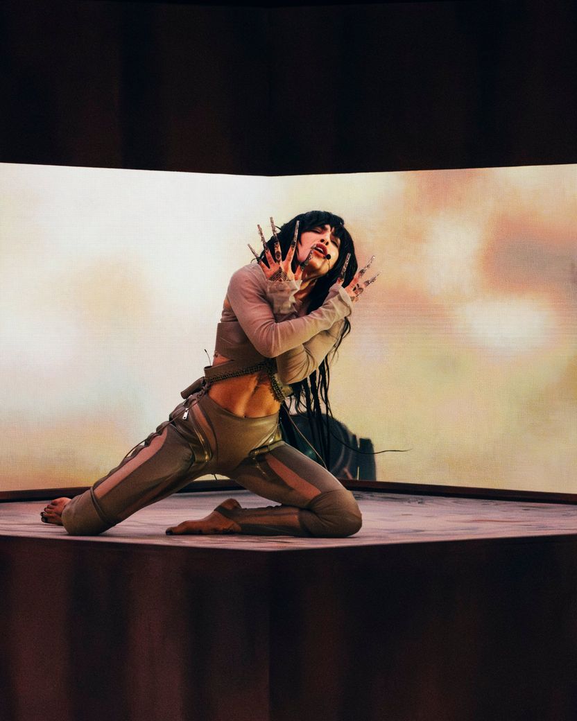 Loreen performed Tattoo for Sweden at the Grand Final at Liverpool Arena