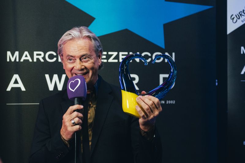 Christer Björkman presents the 2023 Marcel Bezençon Awards