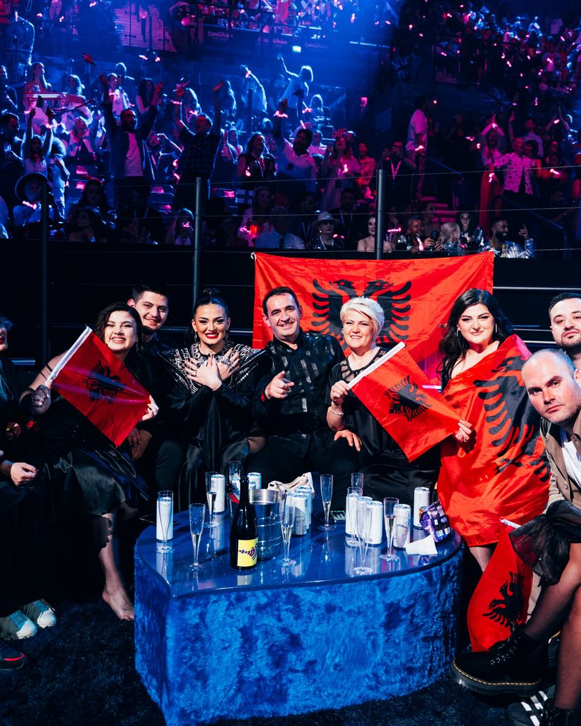 Albina and Familja Kelmendi represented Albania at the Eurovision 2023 Grand Final in Liverpool