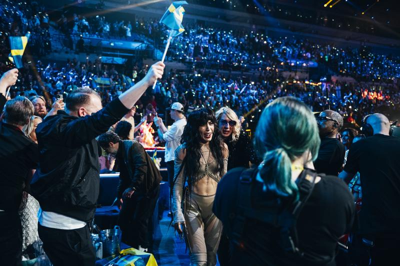 Loreen, winner of the Eurovision Song Contest 2023 for Sweden