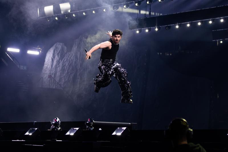 PARG rehearsing SURVIVOR for Armenia at St. Jakobshalle 