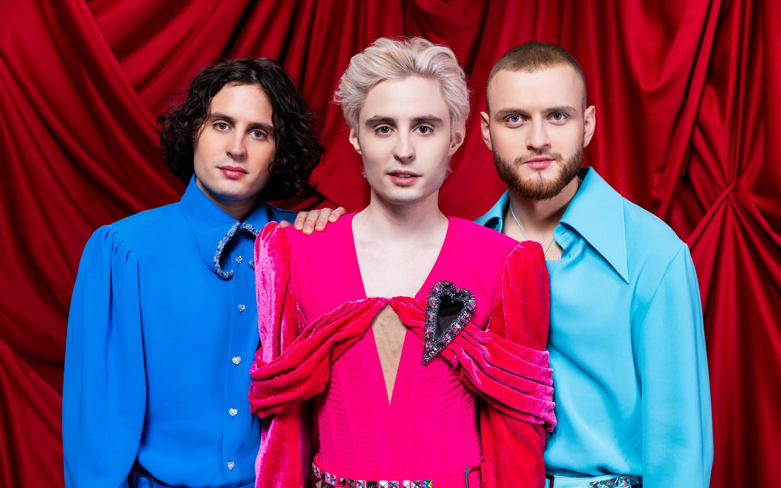 Ziferblat representing Ukraine in the Official Portrait Studio at St. Jakobshalle 