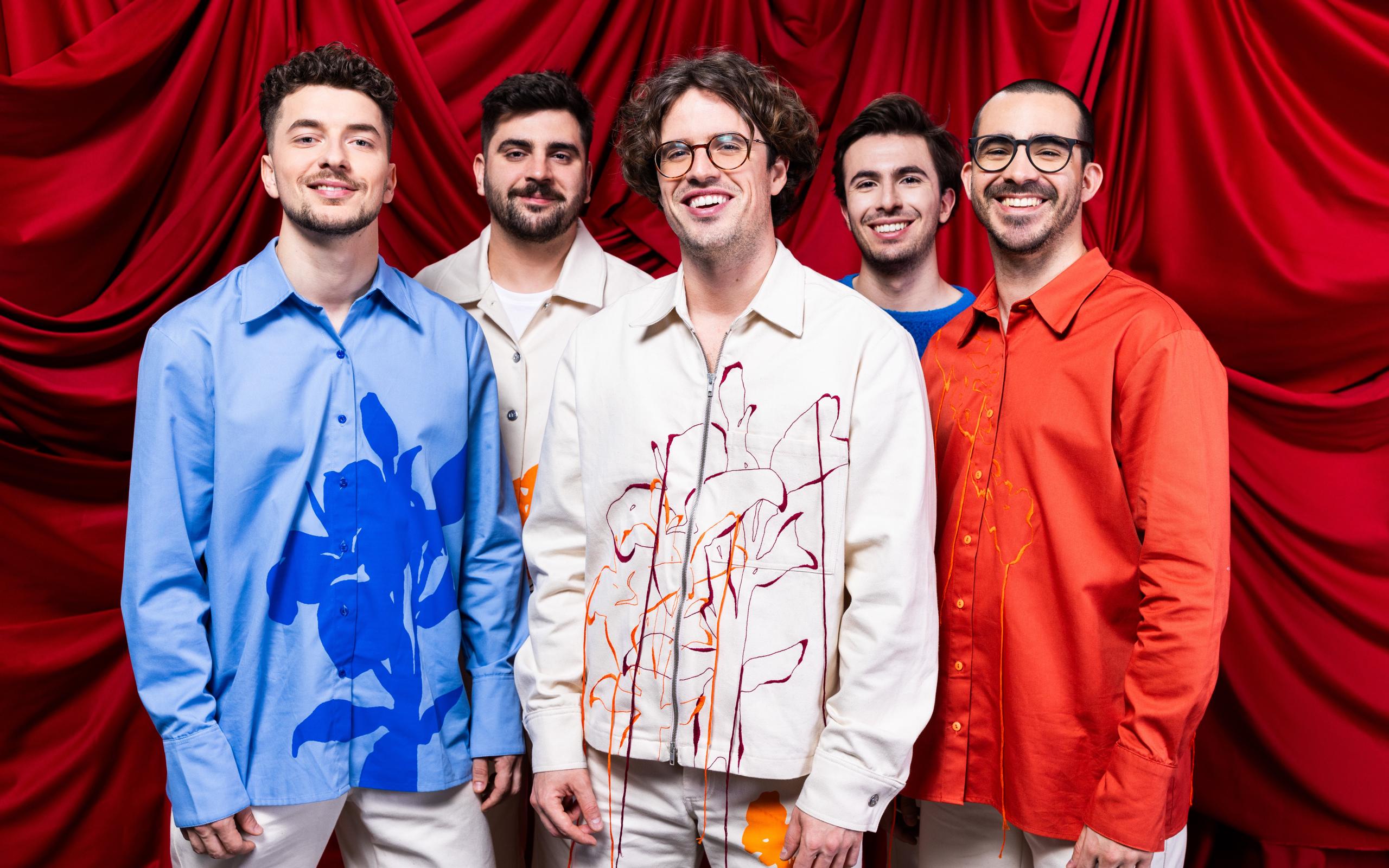 NAPA representing Portugal in the Official Portrait Studio at St. Jakobshalle 