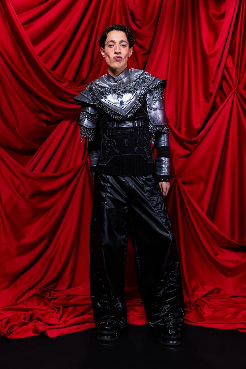 Kyle Alessandro representing Norway in the Official Portrait Studio at St. Jakobshalle