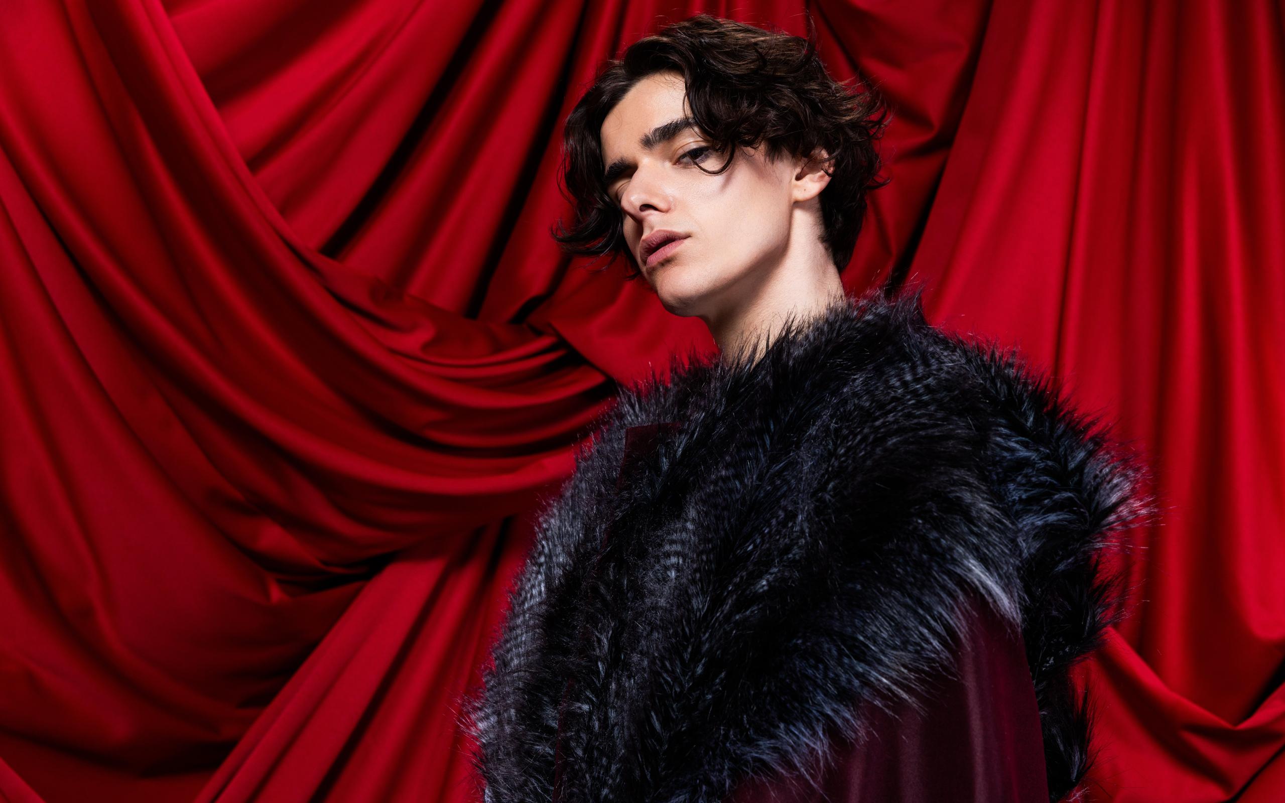 Marko Bošnjak representing Croatia in the Official Portrait Studio at St. Jakobshalle