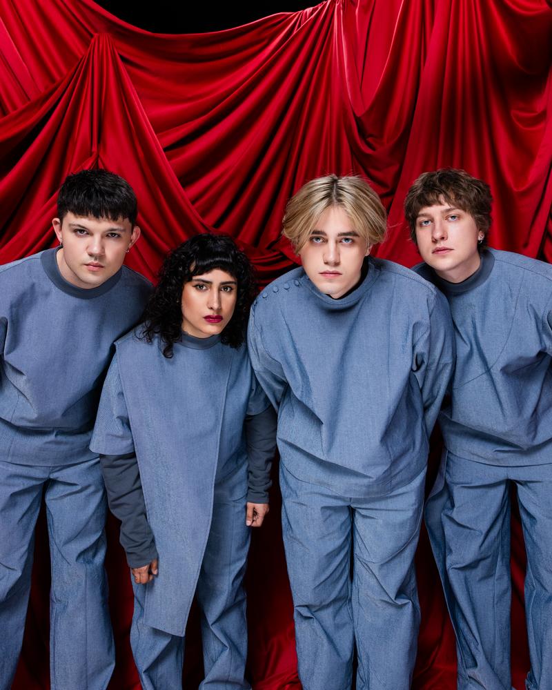 Katarsis representing Lithuania in the Official Portrait Studio at St. Jakobshalle