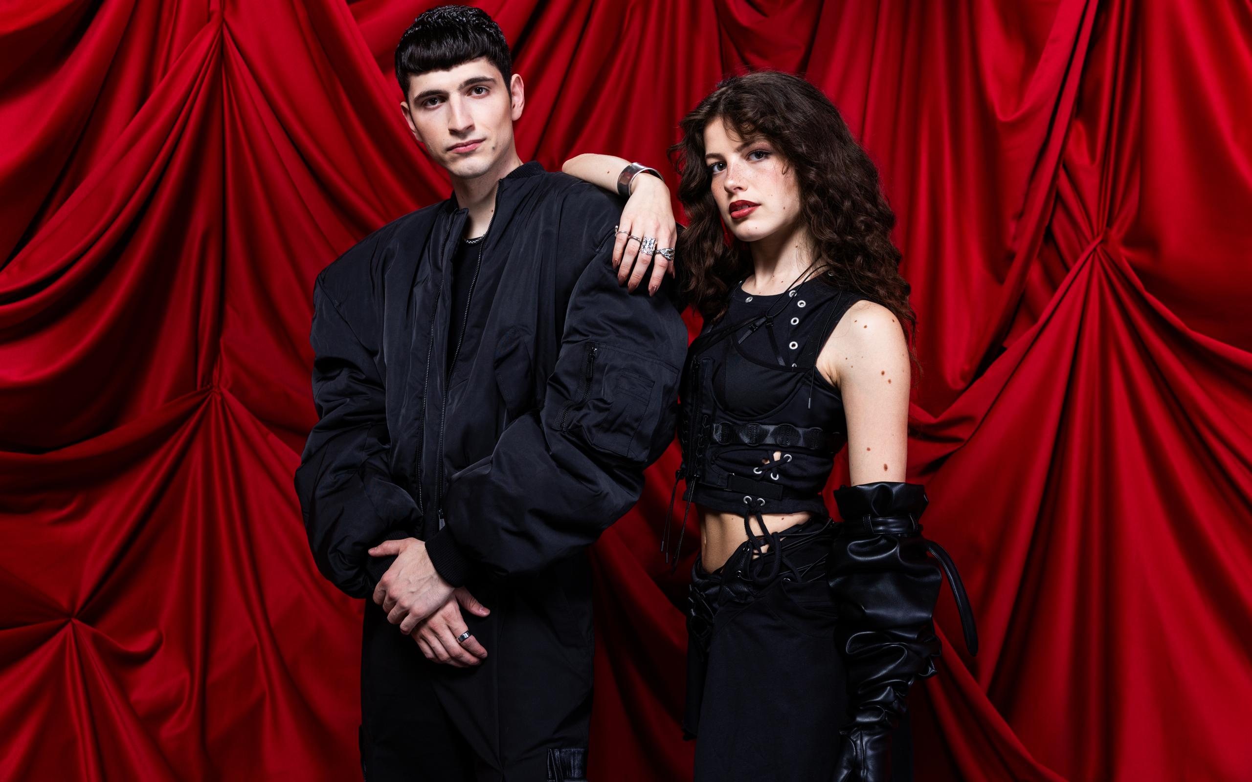 Abor & Tynna representing Germany in the Official Portrait Studio at St. Jakobshalle 