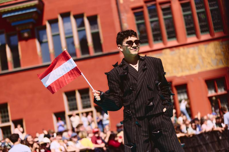 JJ won for Austria at the 69th Eurovision Song Contest 2025 in Basel, Switzerland