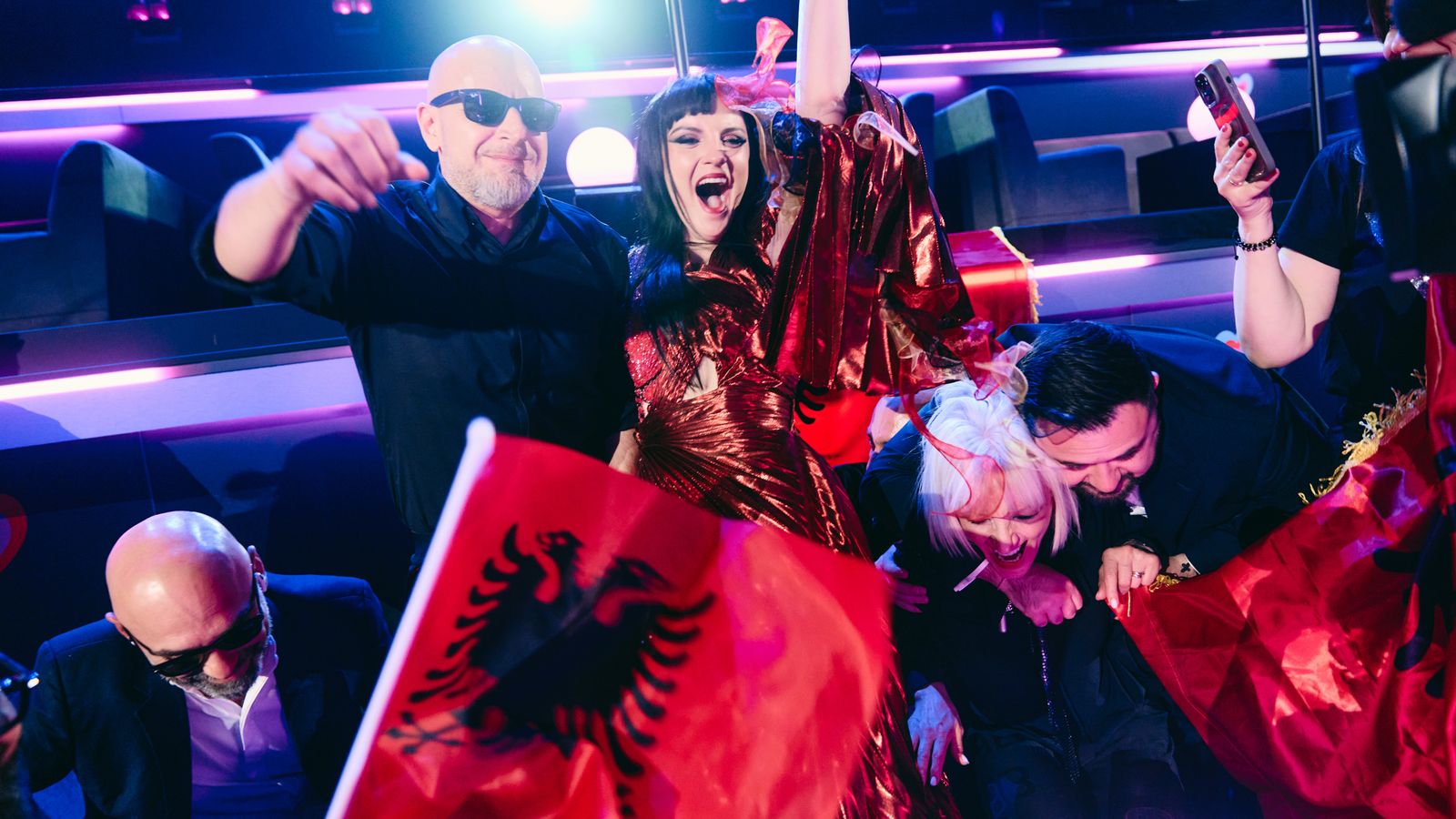 Shkodra Elektronike represented Albania at the 69th Eurovision Song Contest in Basel