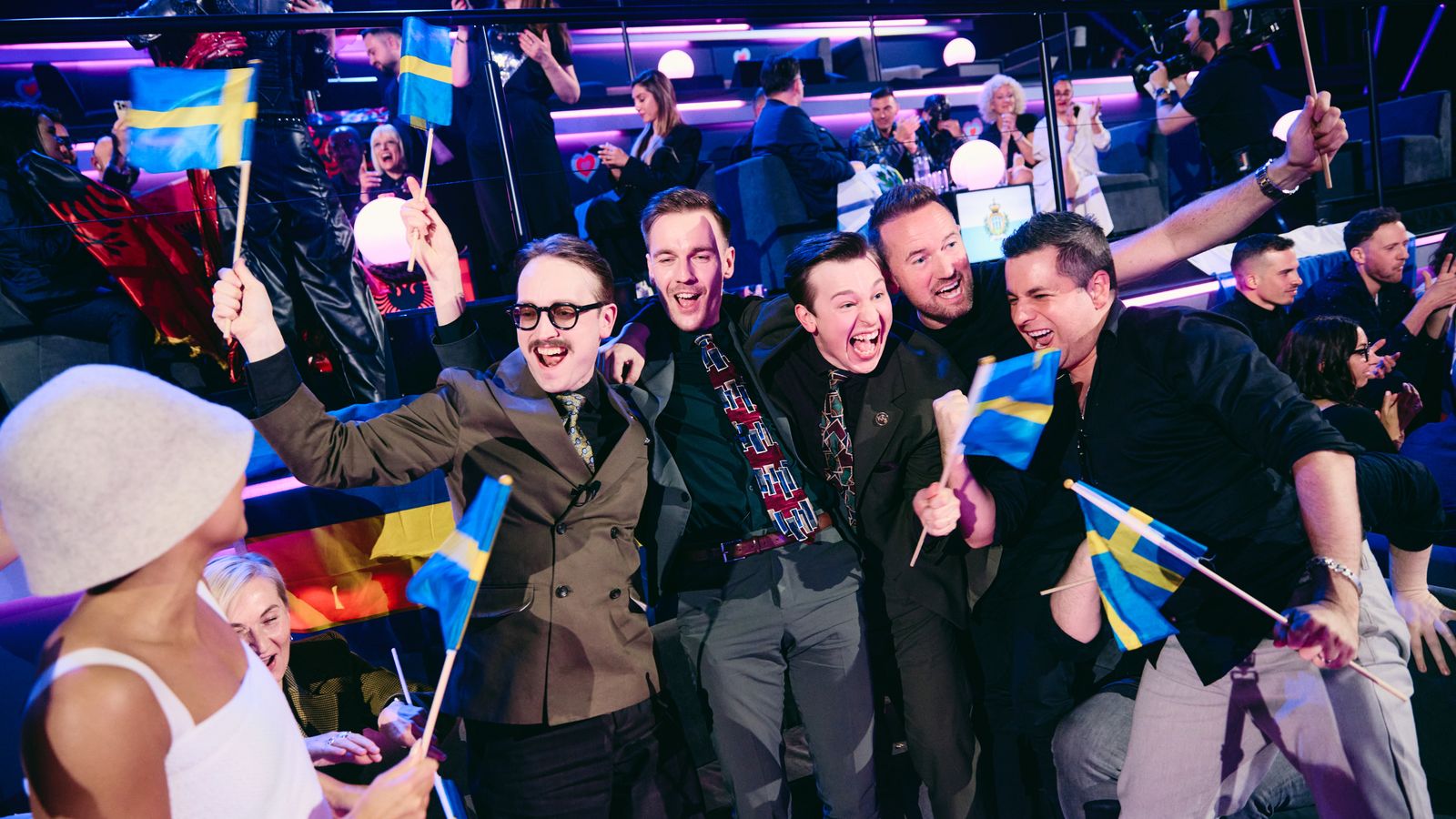 KAJ celebrate qualification from the First Semi-Final of Basel 2025