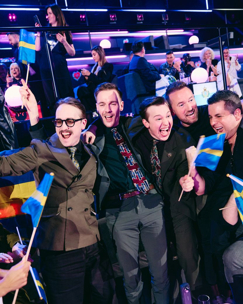 KAJ celebrate qualification from the First Semi-Final of Basel 2025