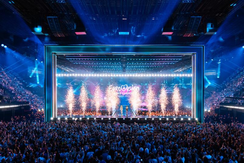 The St. Jakobshalle stage of Basel 2025