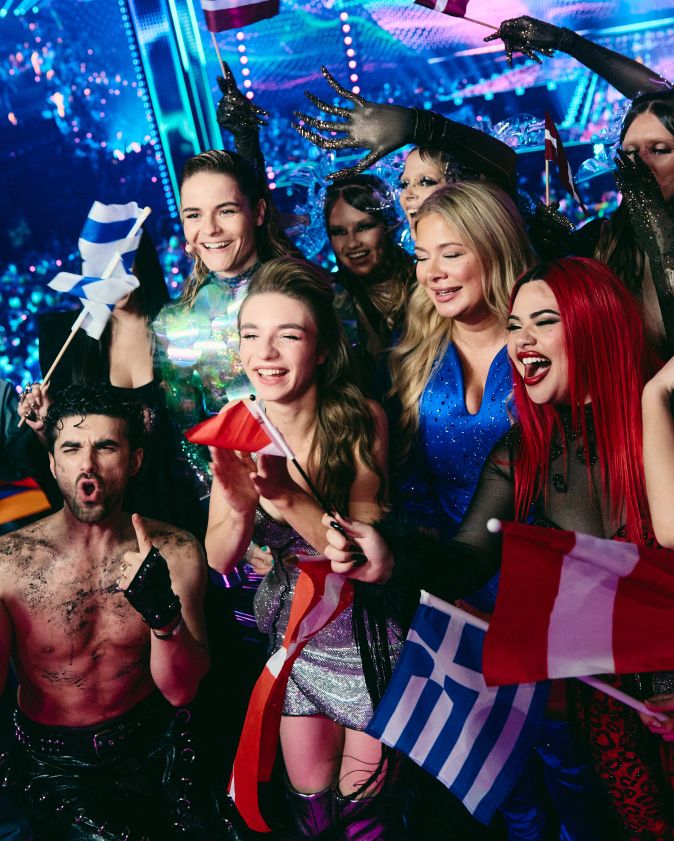 The artists of Basel 2025 in the arena Green Room