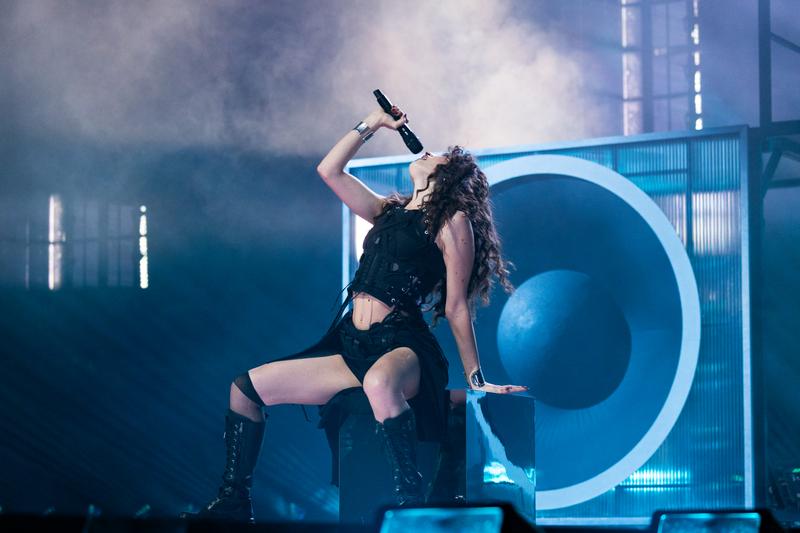 Abor & Tynna from Germany performed Baller in the Grand Final of Eurovision 2025 in Basel, Switzerland 